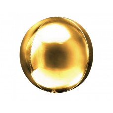 Шары Фольгированные сферы 3D золото 